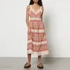Sea New York Joah Guipure Lace and Cotton Sleeveless Midi Dress - Image 1