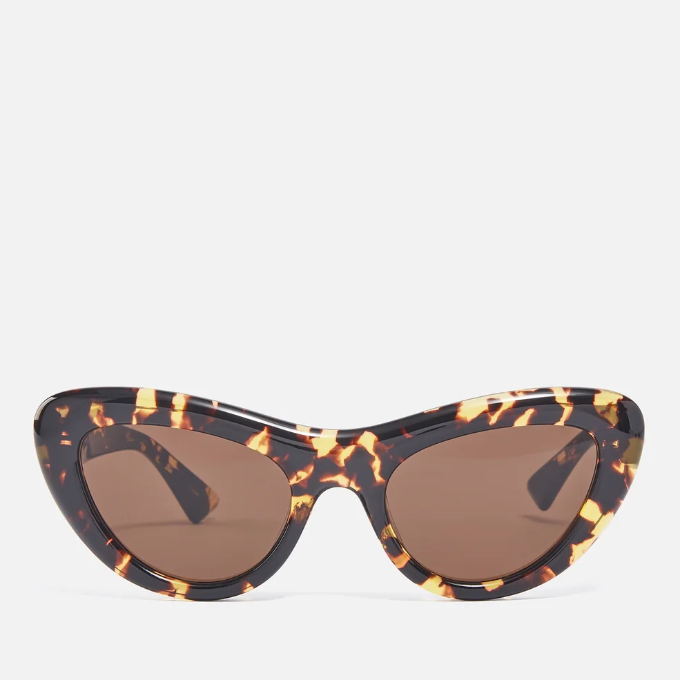 Bottega Veneta Tortoiseshell Acetate Cat-Eye Sunglasses Image 1