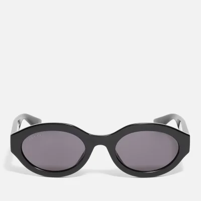 Gucci Acetate Round-Frame Sunglasses