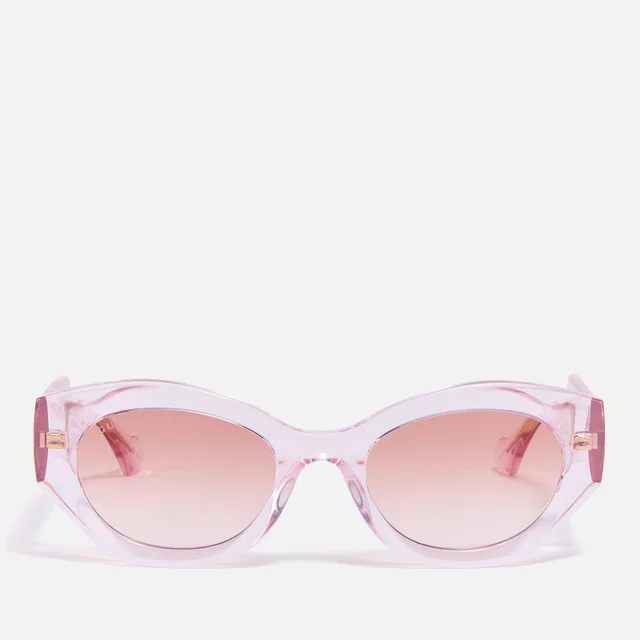 Gucci Women's Round/Oval/Panthos Sunglasses - Pink/Pink/Red