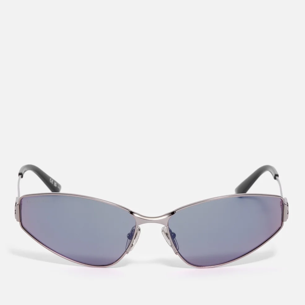 Balenciaga Mercury Metal Cat-Eye Sunglasses Image 1