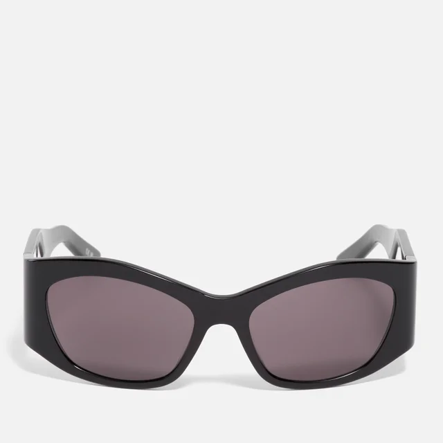 Balenciaga Paper Square-Frame Acetate Sunglasses