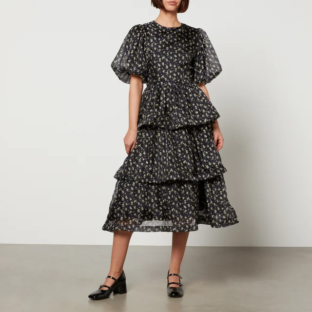 Sister Jane Dream Noon Floral-Print Tiered Dress