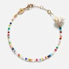 Anni Lu Fiesta Shell 18-Karat Gold Plated Bead Bracelet - Image 1
