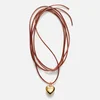 Anni Lu Heart On A String 24-Karat Gold Ion Plating Necklace - Image 1