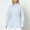 Toit Volant Cicely Striped Cotton-Poplin Shirt - Image 1