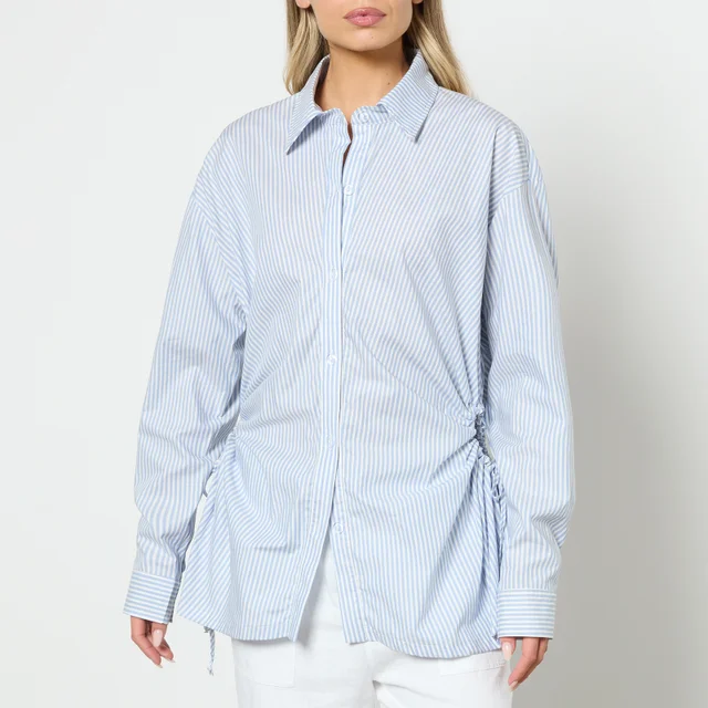 Toit Volant Cicely Striped Cotton-Poplin Shirt