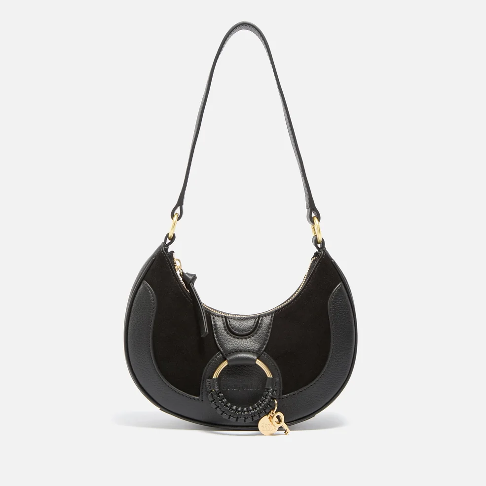 See By Chloé Hana Leather and Suede Shoulder Bag Image 1