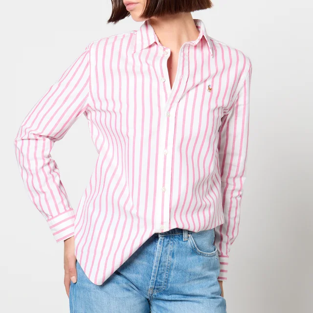 Polo Ralph Lauren Striped Cotton-Poplin Button-Down Shirt