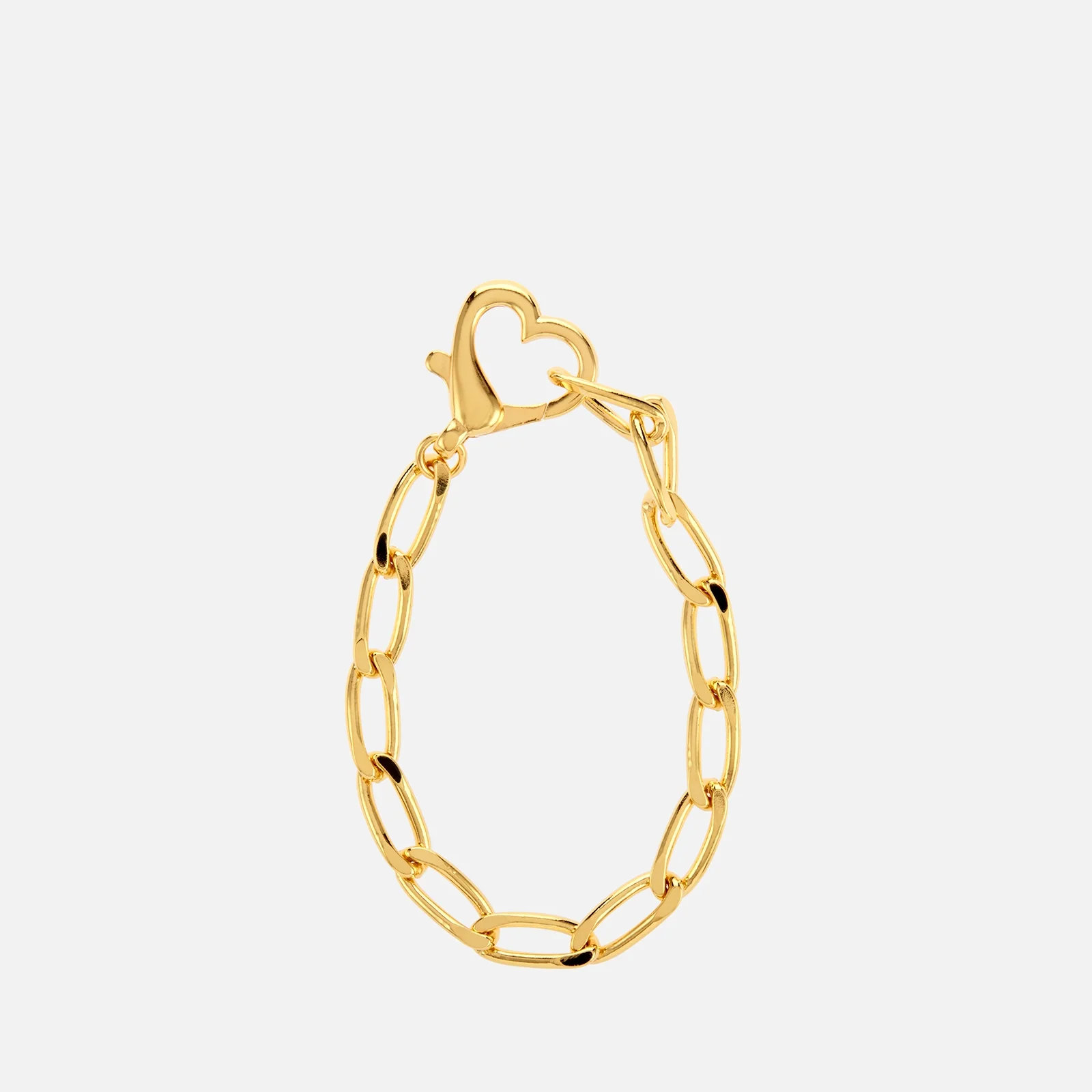 anna + nina Locked Love Gold-Plated Bracelet Image 1