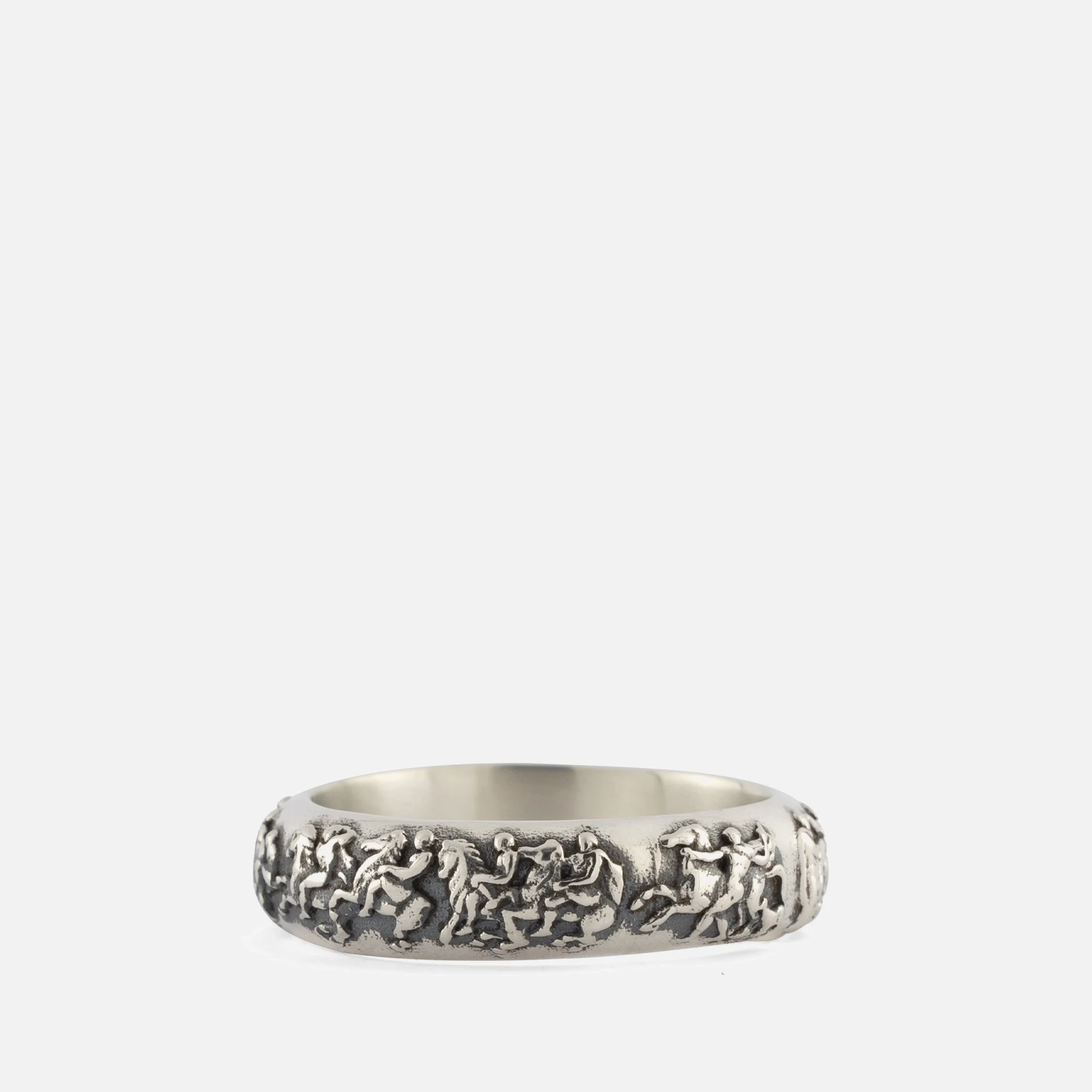 Serge DeNimes Sterling Silver Frieze Ring Image 1