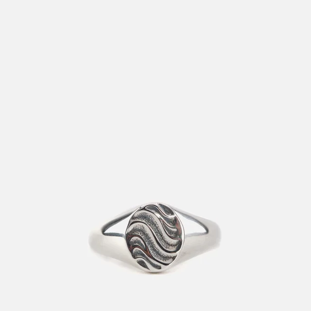 Serge DeNimes Men's Wave Ring - 925 Sterling Silver