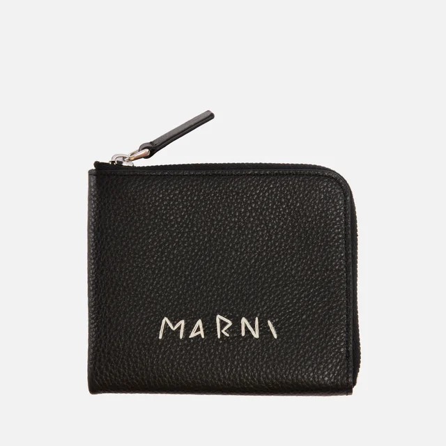 Marni Men's Zipped Wallet - Black
