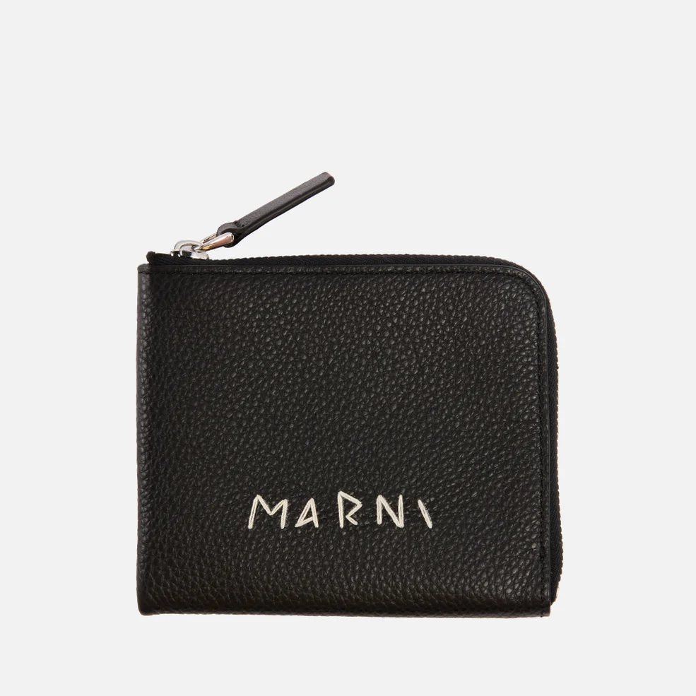 Marni Zipped Leather Wallet Image 1