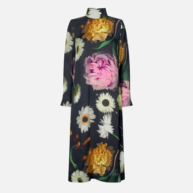 Stine Goya Millie Floral-Print Tencel™ Lyocell-Blend Dress