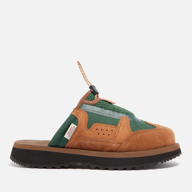 Suicoke Men's Boma Ab Suede and Nylon Mules