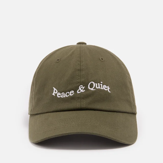 Museum of Peace & Quiet Men's Wordmark Hat - Olive