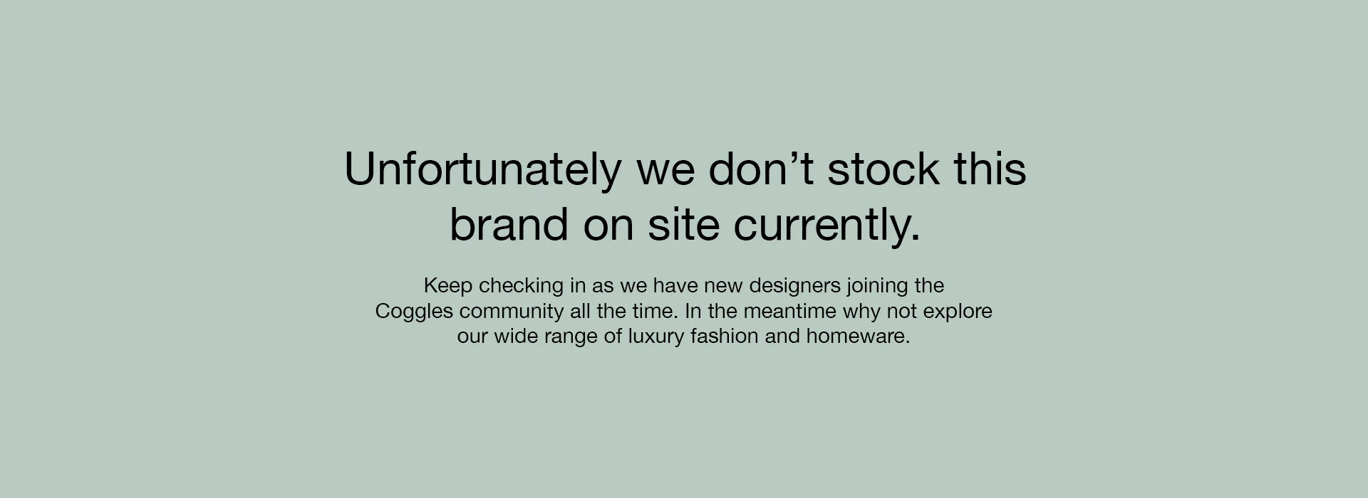 Do Not Stock | Discover More Brands